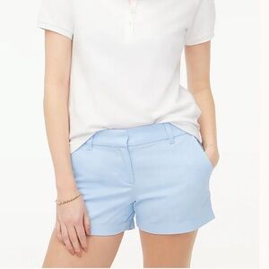 J. Crew Factory Light Blue Women's Chino Shorts 3.5”